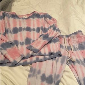 Sundry tie dye sweatsuit
